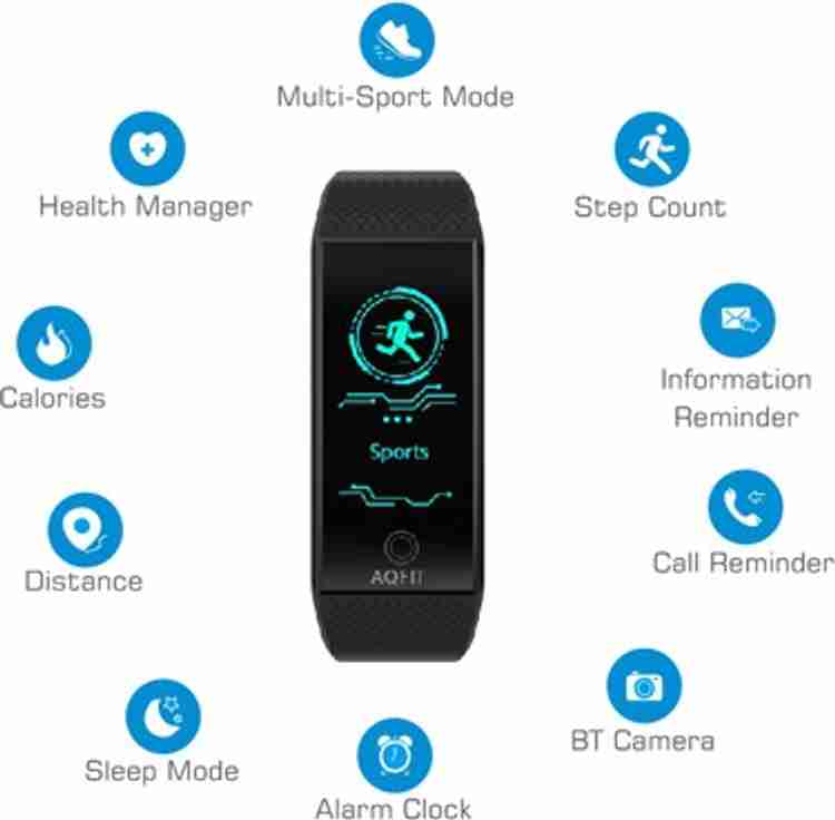 AQFIT B2 Smart Band Price in India Buy AQFIT B2 Smart Band online at Flipkart