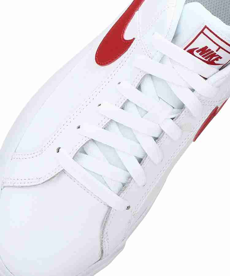 Nike court royale store red swoosh