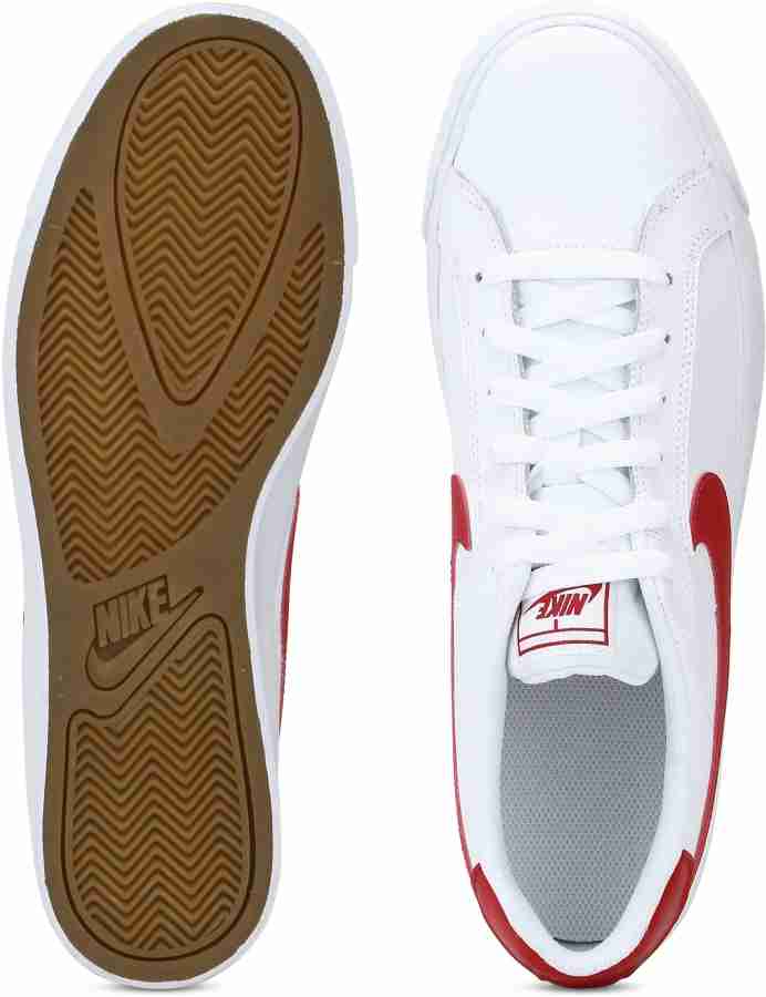 Nike court royale outlet blanc rouge