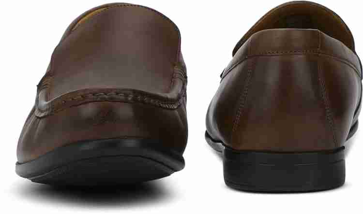 CLARKS Claude Plain Brown Leather Loafers For Men Buy CLARKS Claude Plain Brown Leather Loafers For Men Online at Best Price Shop Online for Footwears in India Flipkart