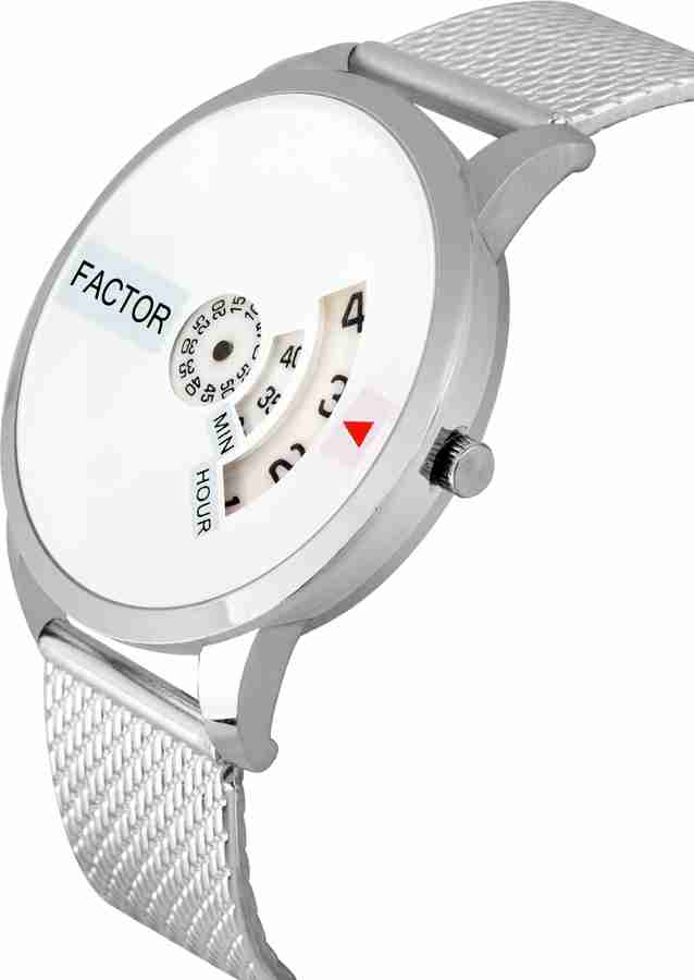 FACTOR Quartz Men s Watch With Genuine Steel Strap Watch Quartz With Genuine Silicone Collection Analog Watch For Men Buy FACTOR Quartz Men s Watch With Genuine Steel Strap Watch Quartz With