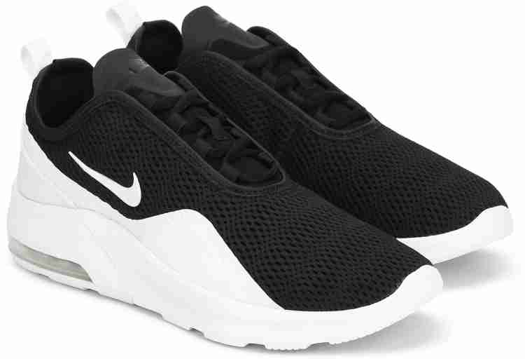 Womens nike air max motion 2 on sale black and white