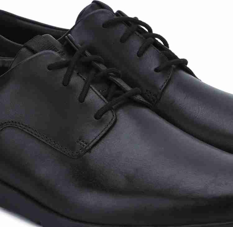 CLARKS Vennor Walk Black Leather Lace Up For Men Buy CLARKS Vennor Walk Black Leather Lace Up For Men Online at Best Price Shop Online for Footwears in India Flipkart