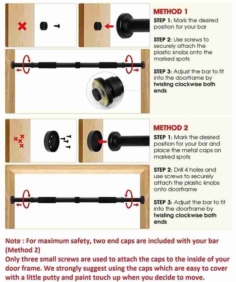 Pull up bar end caps 2025
