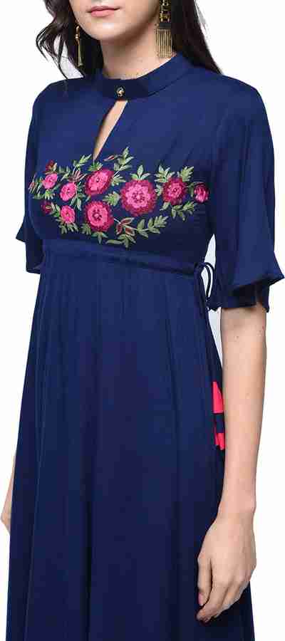 Zoeyams Women Embroidered Anarkali Kurta Buy Zoeyams Women Embroidered Anarkali Kurta Online at Best Prices in India Flipkart
