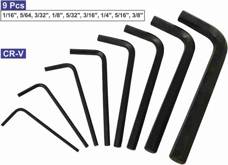 Allen key outlet inch size
