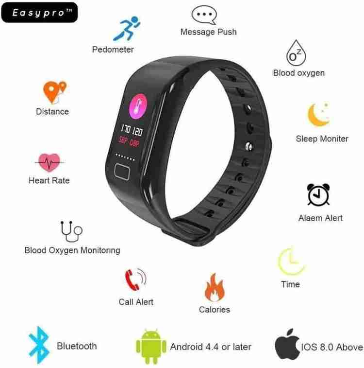 Rhobos GET FIT PRO 3.0 Smart Fitness Band Price in India Buy