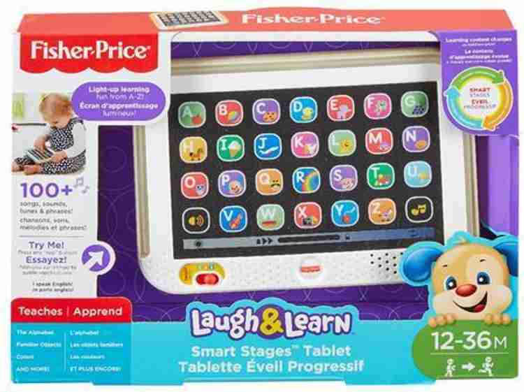 Fisher price learning tablet hotsell