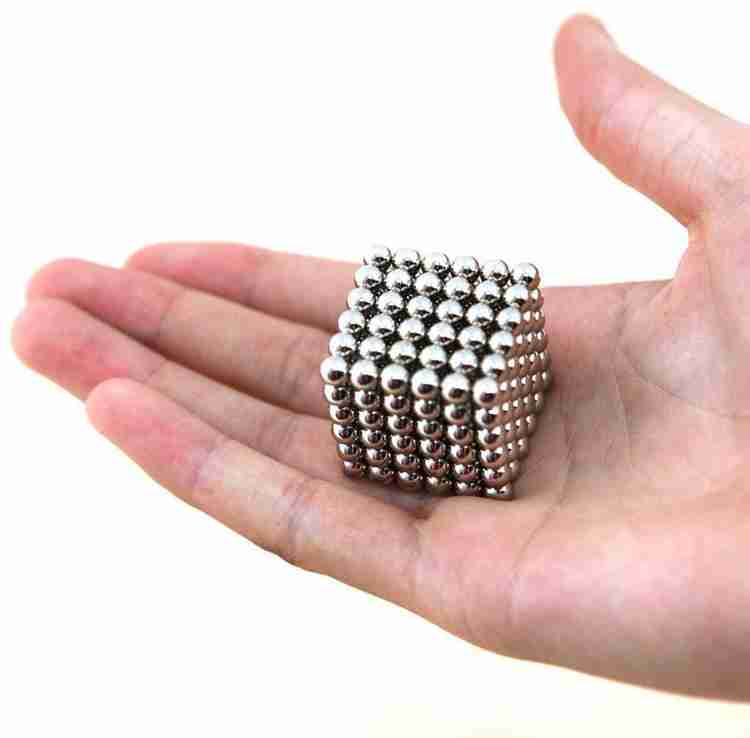 PSYCHE Silver Color Magnetic Balls 3mm 216 balls Magnetic Toys