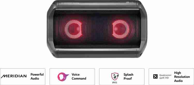 Lg pk5 meridian technology portable bluetooth speaker best sale