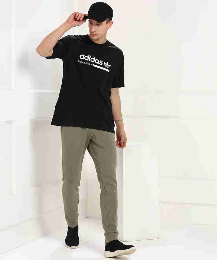 ADIDAS ORIGINALS Printed Men Round Neck Black T Shirt Buy ADIDAS