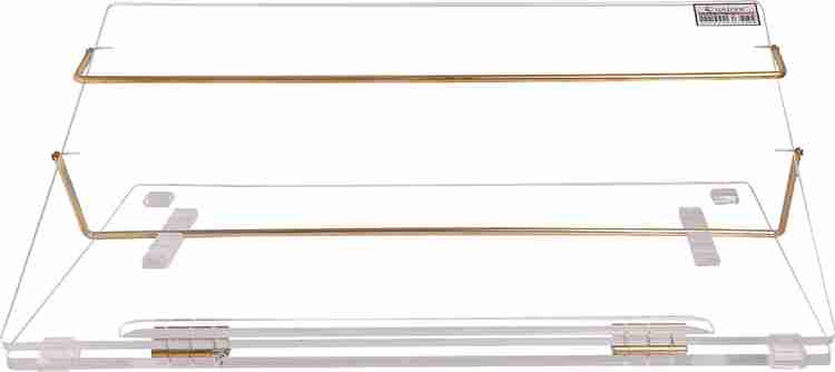 Flipkart RASPER 2 Compartments Clear Acrylic Writing Desk