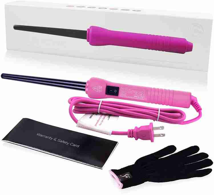 HerStyler Baby Curls Mini Curling Iron 9mm to 13mm Wand with Dual Voltage Hair Curler Price in India Buy HerStyler Baby Curls Mini Curling Iron 9mm to 13mm Wand with Dual