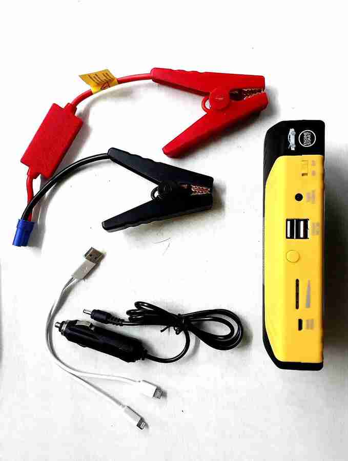 Jump starter charger cable top
