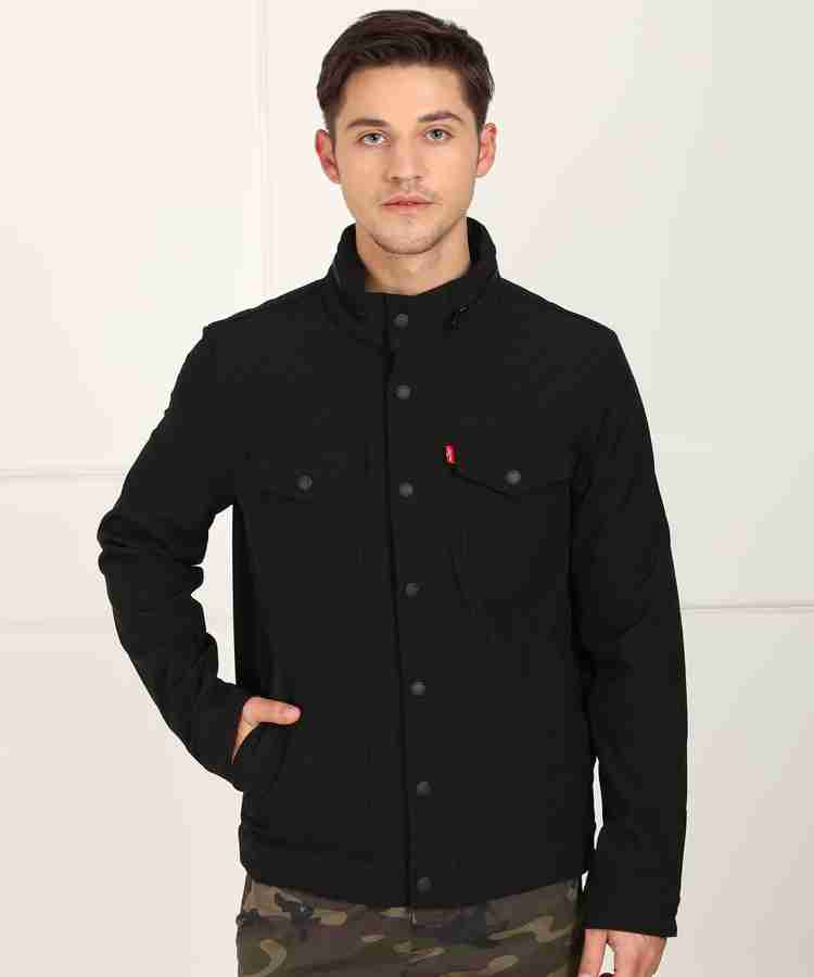 Levi's full sleeve solid men's jacket 2025