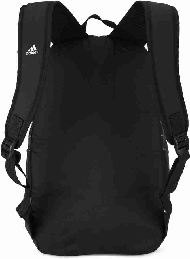 ADIDAS C. BP POCKET M 20 L Laptop Backpack BLACK WHITE WHITE Price in India Flipkart