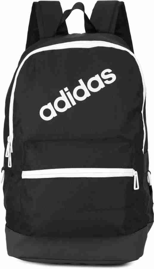 ADIDAS BP DAILY 15 L Backpack BLACK CARBON WHITE Price in India Flipkart