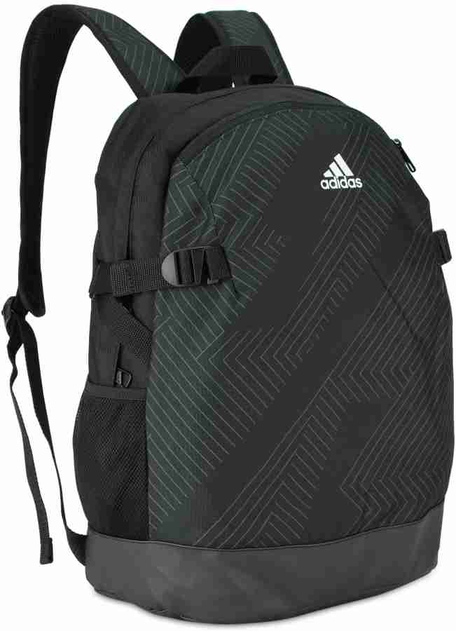 ADIDAS POWER BP IV GR 15 L Backpack BLACK WHITE WHITE Price in India Flipkart