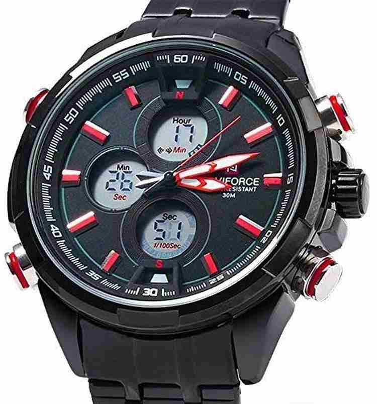 NAVIFORCE NF Analog Digital Watch For Men Buy NAVIFORCE NF Analog Digital Watch For Men NF 9049 Online at Best Prices in India Flipkart