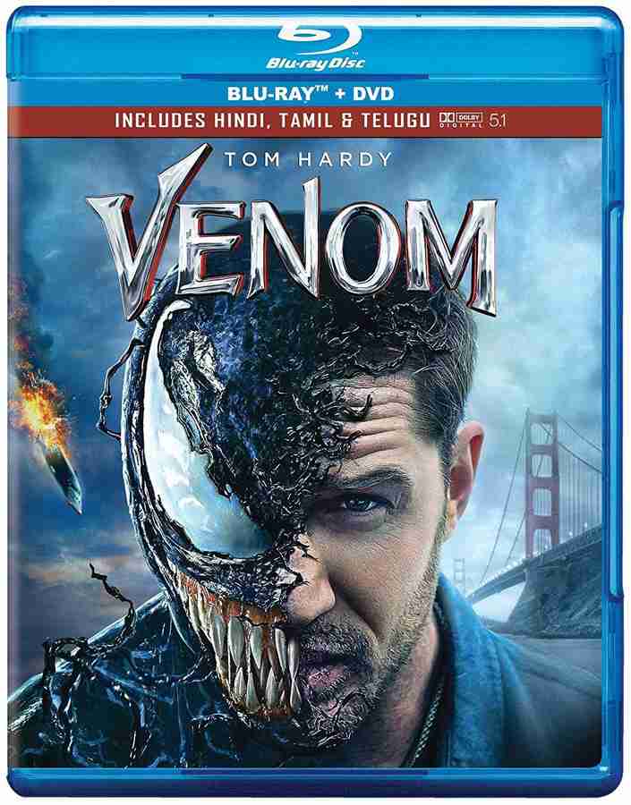 Venom Blu ray DVD Price in India Buy Venom Blu ray DVD