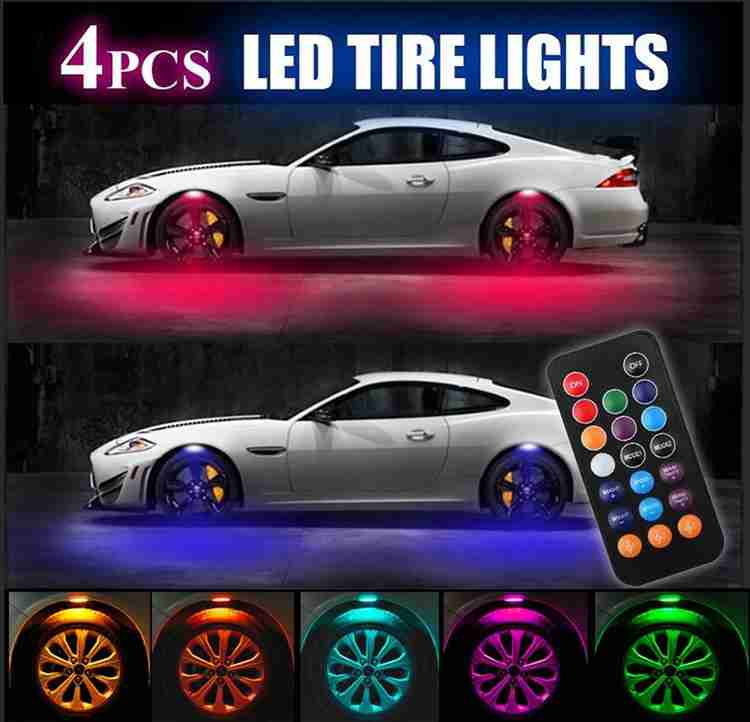 Car wheel discount light