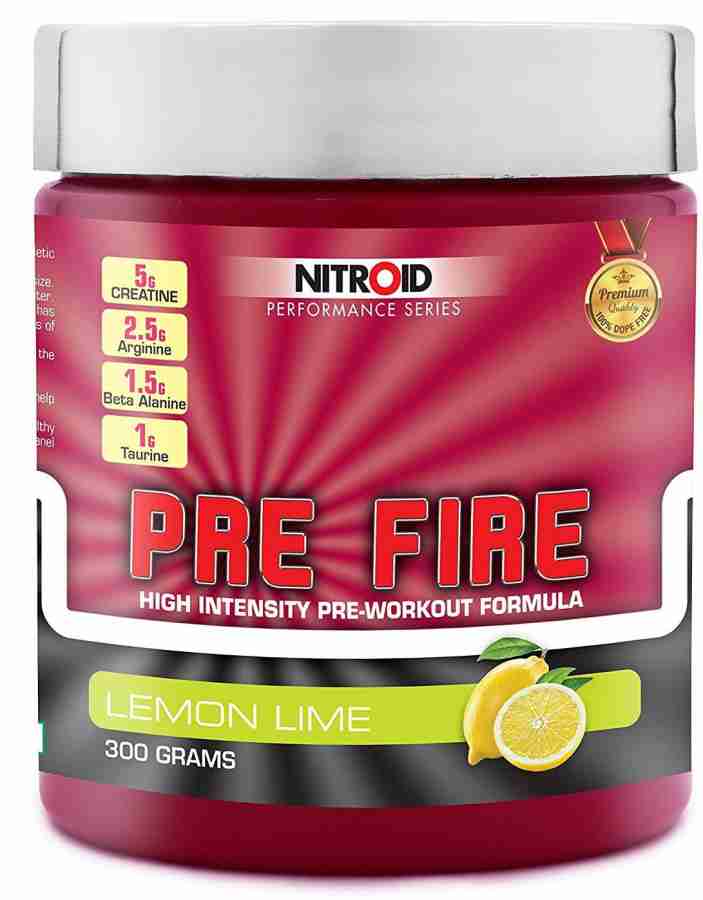 Nitroid Pre Fire Workout