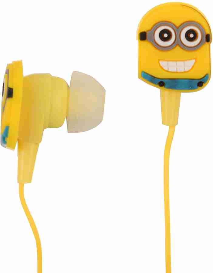 EWELL Minion Cartoon Earphones Girls Boys Men Women Earphones