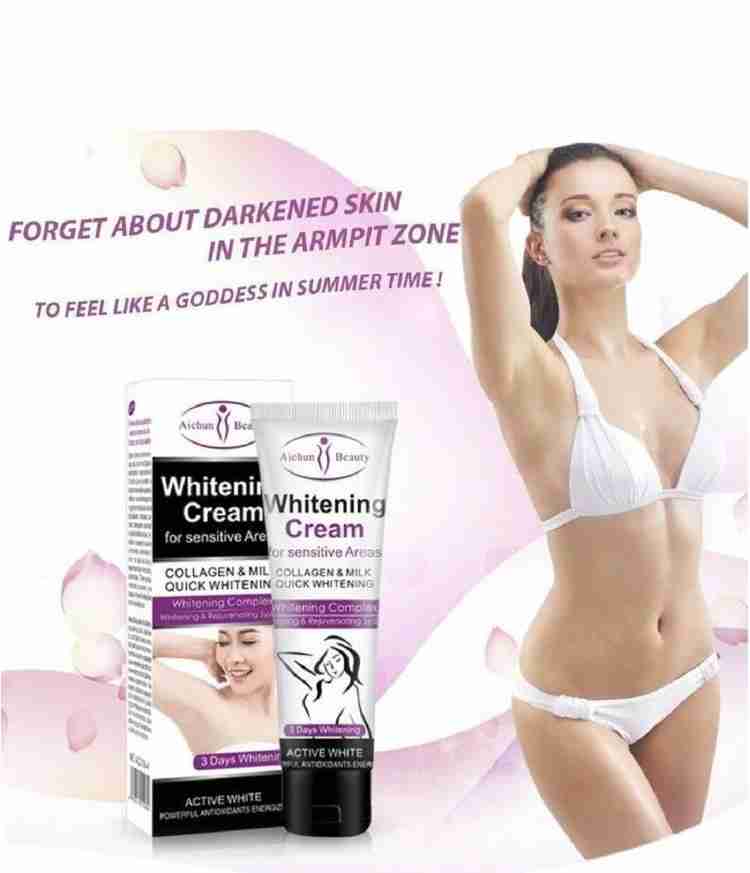 Whitening cream for sales sensitive areas