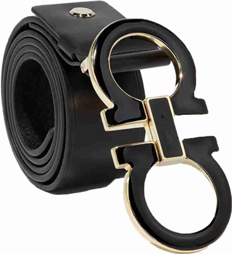 All black online designer belt