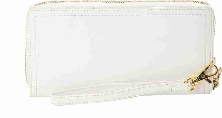 Puma white best sale and gold purse