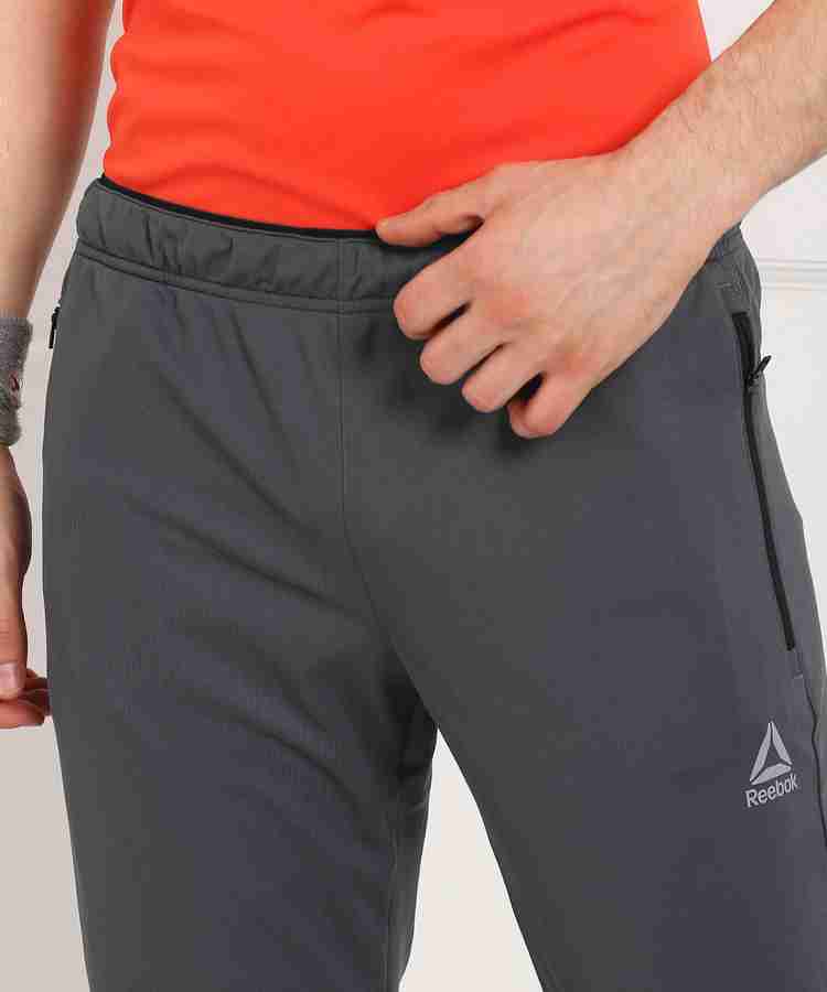 REEBOK Solid Men Grey Track Pants Buy REEBOK Solid Men Grey Track Pants Online at Best Prices in India Flipkart