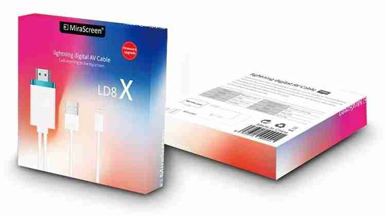 Mirascreen lightning hotsell hdtv cable
