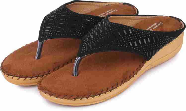 DOCTOR SOFT Women Black Sandals Buy Black Color DOCTOR SOFT