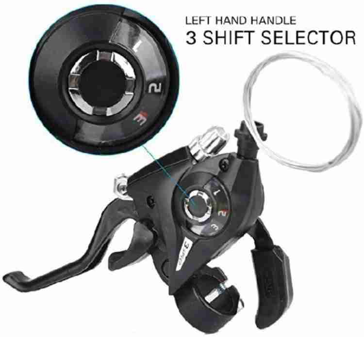 Brake lever gear discount shifter