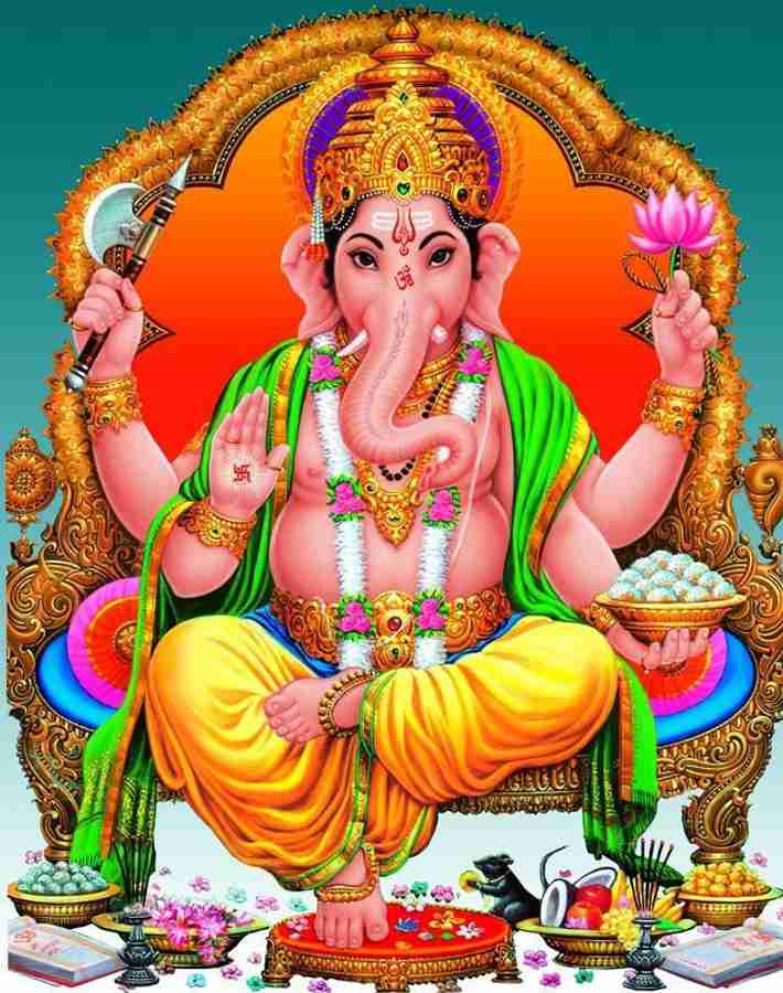 Lord Ganesha Shree Ganesh Shri Ganpati HD Wall Poster