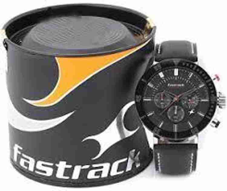 Fastrack chronograph sales nd3072sl02 men's watch
