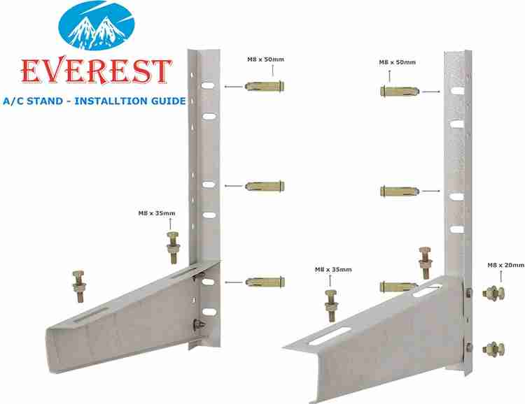 Outdoor ac on sale stand price