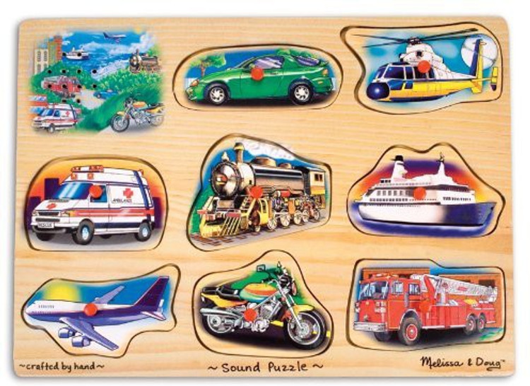 melissa and doug vehicle sound blocks