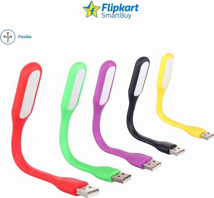 Flipkart SmartBuy Pack of 5 Flexible Portable USB Led Light Price in India Buy Flipkart SmartBuy Pack of 5 Flexible Portable USB Led Light online at Flipkart