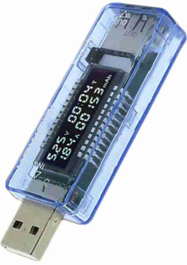 Usb charger doctor outlet voltage current meter