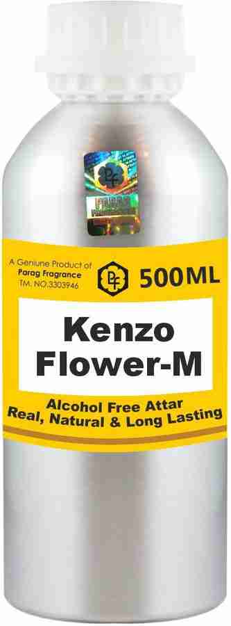 Parag Fragrances Kenzo Flower M Attar 500ml Long Lasting Attar
