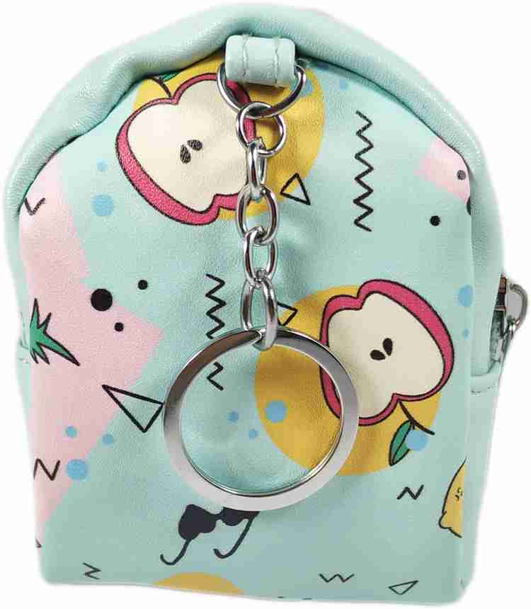 SB Keychains for Girls Stylish Coin Purse Bag Girls Women Pouch for Earphone Coins Memory Card Pendrive and Jewellery Coin Purse Multicolored Price in India Flipkart
