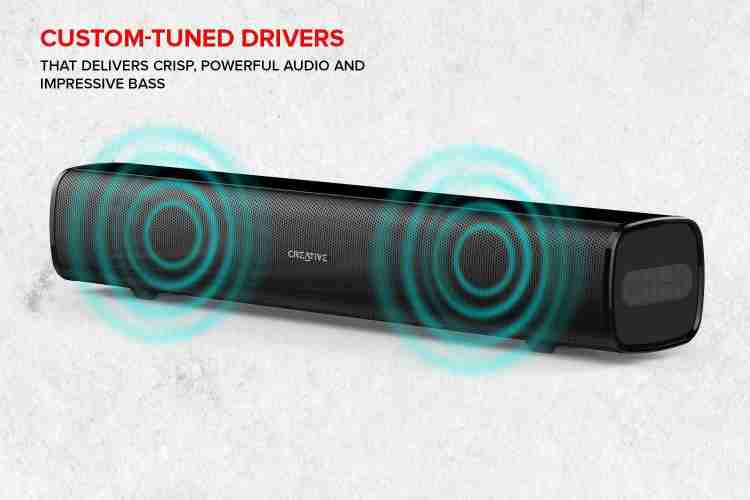 Creative stage air 20 w sale bluetooth soundbar