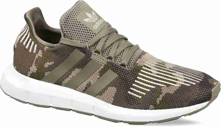 Olive green adidas swift run sales