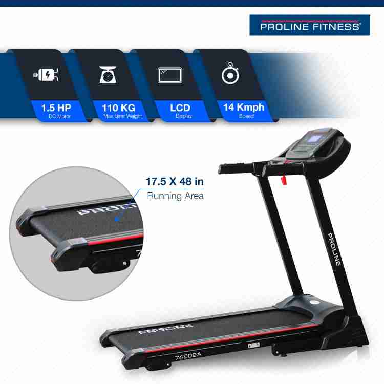Proline fitness treadmill outlet
