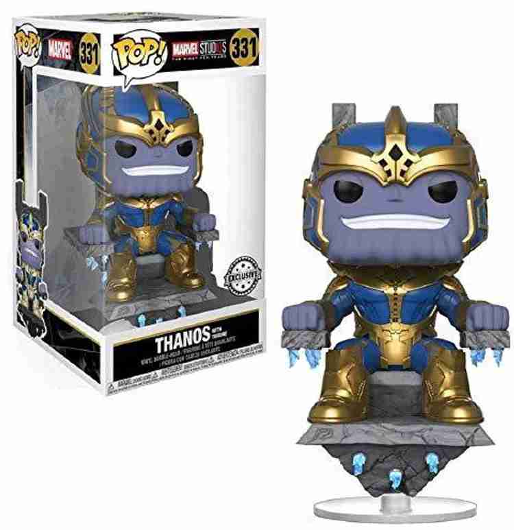Funko Pop Marvel Thanos on Throne Collectible Figure Multicolor