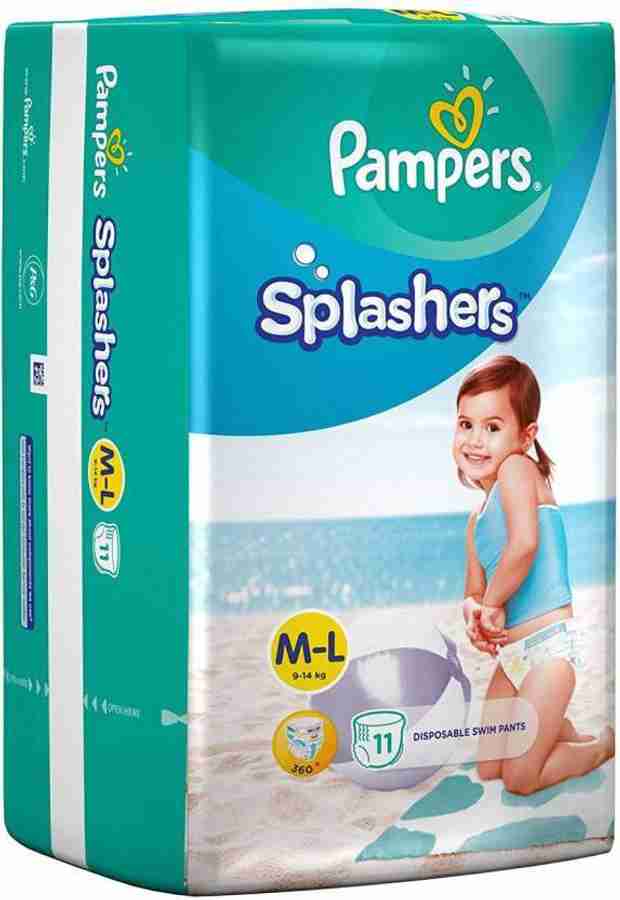 Pampers Splashers Disposable Swim Pants Diapers for Baby 11