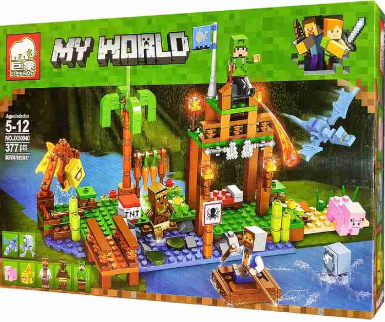 Skylofts 377pcs My World Building Block Toys for 8 Years Old Boys