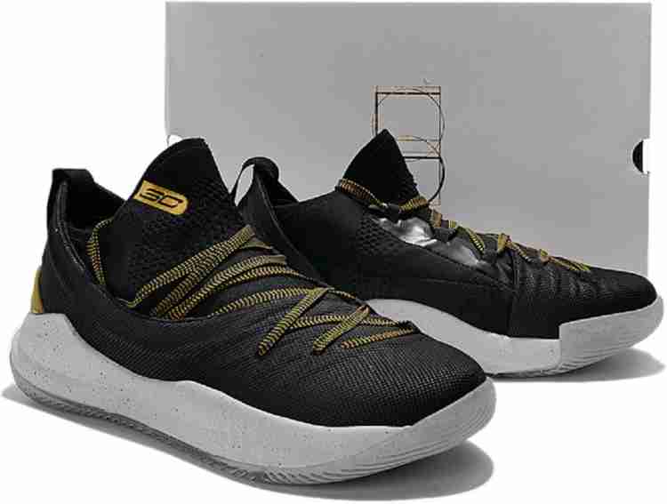 Curry 5 low on sale black and gold