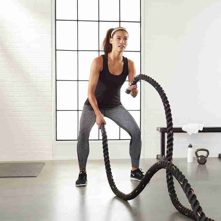 DOLPHY Heavy Duty Strength Exercise Training Gym 9 Meter Battle Rope Battle  Rope Price in India - Buy DOLPHY Heavy Duty Strength Exercise Training Gym  9 Meter Battle Rope Battle Rope online